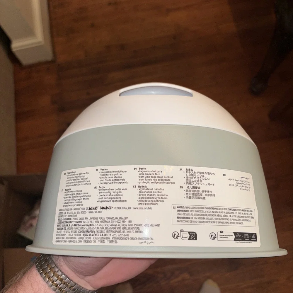 Ingenuity Ready Set Go Potty Training Toilet, 1 Pack,
